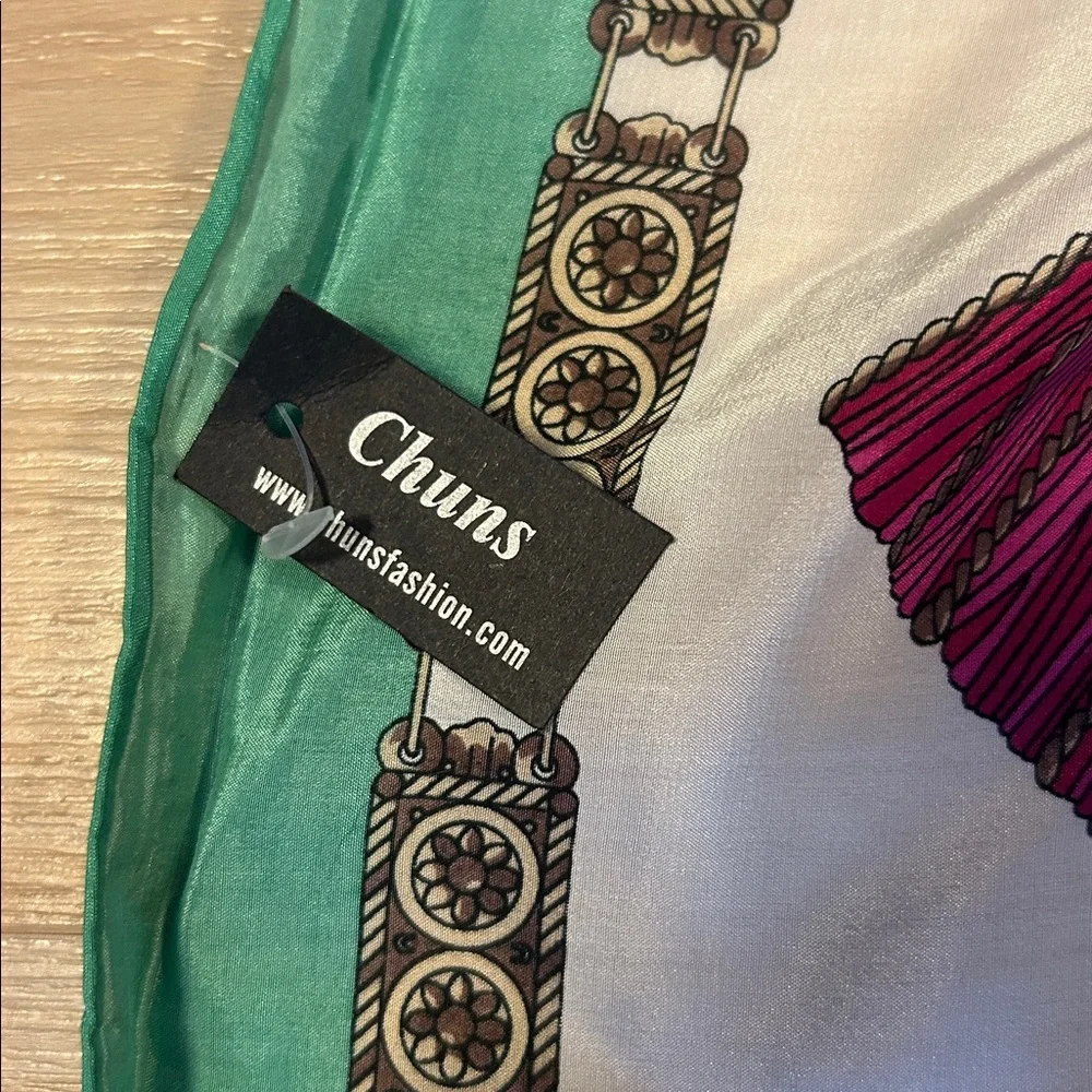 Chuns Multicolor Silk Scarf